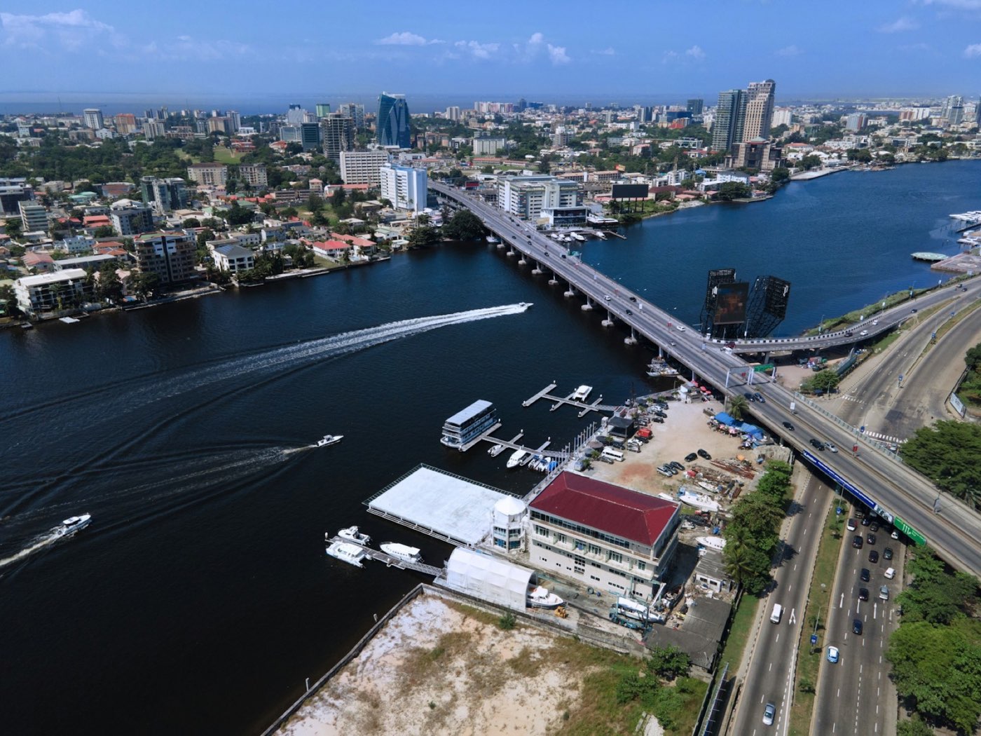 Victoria Island waterfront, Lagos